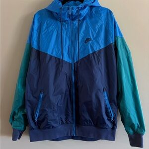 Nike Vibrant Blue Athletic Jacket